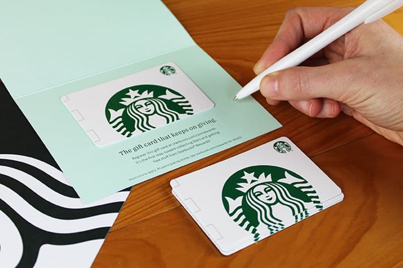 Tarjeta de regalo Starbucks — foto 1